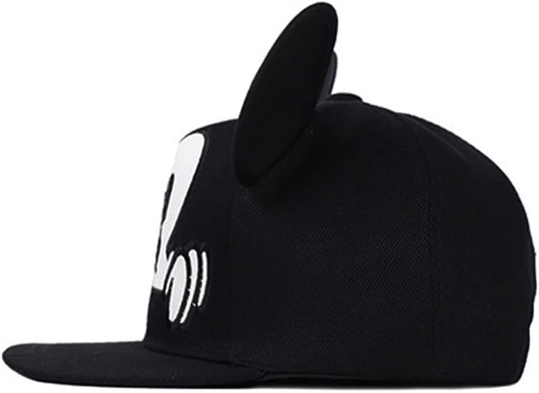 Uivic Boys Girls Mouse Ear Baseball Cap Kids Cute Adjustable Snapback Trucket Hat for Children Ages 2-12 - Image 2